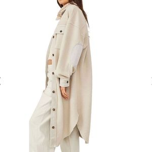 Free People Long Ruby Jacket